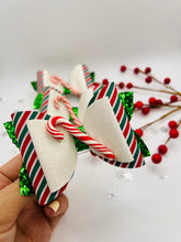 Load image into Gallery viewer, Candy cane bow
