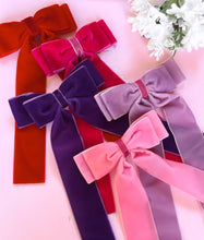 Load image into Gallery viewer, Velvet Bow, Pack of five
