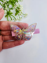 Load image into Gallery viewer, Crystal mini butterfly clip
