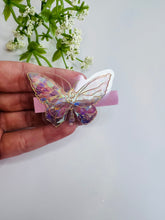 Load image into Gallery viewer, Crystal mini butterfly clip
