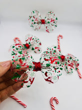 Load image into Gallery viewer, Clear Christmas Bow
