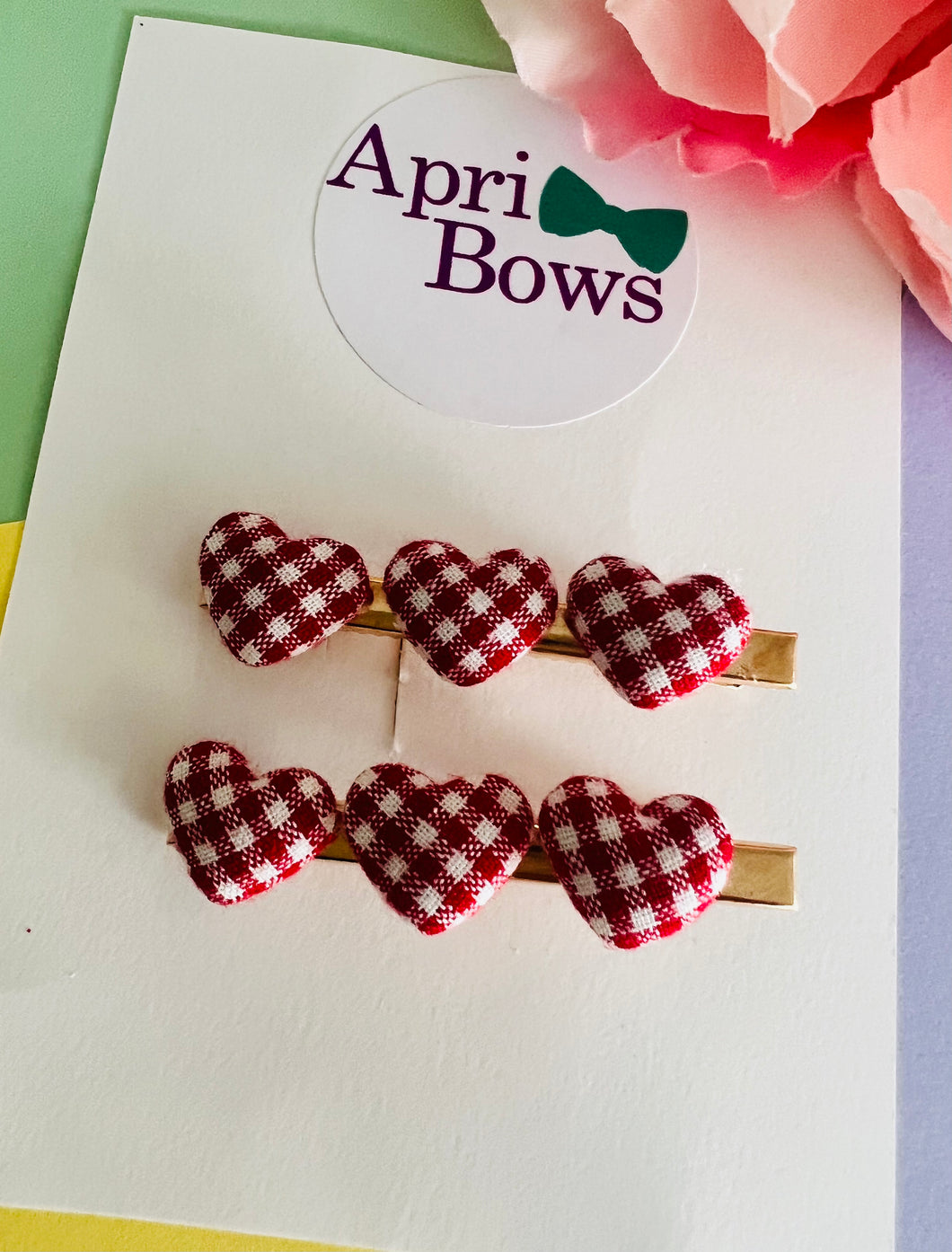 Mini heart set clip