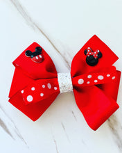 Load image into Gallery viewer, Mickey Mouse bow, Minnie Mouse bow , Disney bow, Disney character,
