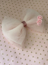 Load image into Gallery viewer, Ballet bow, Barbie bow, elegant hair bow, tutu bow, girl bows, ballerina bow, ballerina hair accessories
