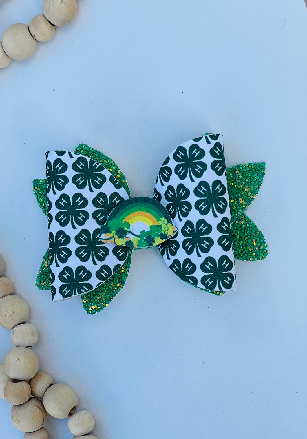 St Patricks day bow