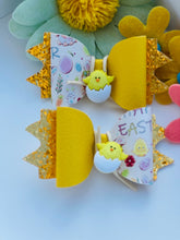 Load image into Gallery viewer, Easter yellow pigtails
