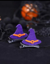 Load image into Gallery viewer, Witches Hats clip set
