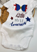 Load image into Gallery viewer, Little Miss  America Bodysuit
