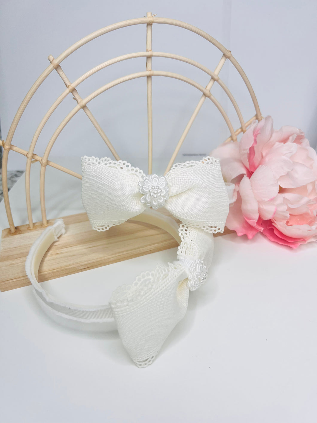 White Elegant Headband