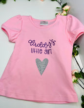 Load image into Gallery viewer, Daddy’s little girl shirt
