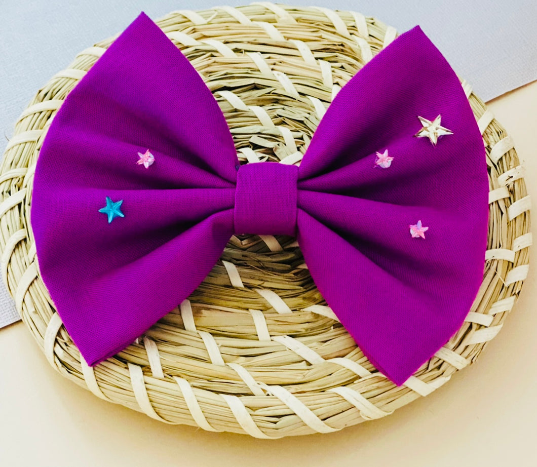 Purple Bow