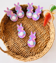 Load image into Gallery viewer, Mini Easter Bunny hair clip
