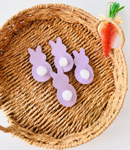 Load image into Gallery viewer, Mini Purple Bunny Clip
