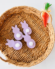 Load image into Gallery viewer, Mini Purple Bunny Clip
